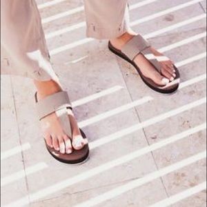 Free People waterfront leather thong sandals 6